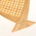 thumbnail image 3 of Bandeja De Bambú Bandeja De Bambú De Servir Fruta Pan De Verduras 21X18cm BLESIY Bamboo Handwoven Bread Basket, 3 of 8