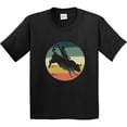thumbnail image 3 of Inktastic Bull Riding Rodeo Rider Youth T-Shirt, 3 of 5