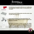 Armoglaze Shower Base Repair Kit, Enamel Acrylic Fiberglass Terrazzo Glaze Fix, Zero VOC, Made