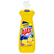 Ajax Ultra Triple Action Liquid Dish Soap, Lemon - 14 Fluid Ounce