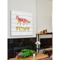thumbnail image 4 of Foxy Painting Print on White Wood, 4 of 7