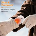 thumbnail image 4 of Biwat Rechargeable Hand Warmers 2 Pack, 6000mAh, 20Hrs Long Lasting, 3 Heat Levels, Portable Electric Hand Warmers for Men Women, Ideal for Outdoor Activities, Hunting, Golf, Camping, Winter Gift, 4 of 4