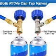 thumbnail image 4 of R134a Can Tap Kit Refrigerant Dispenser Self Sealing Mechanism Quick Charging Automotive Maintenance, 4 of 7