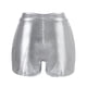 thumbnail image 4 of MKLEKYY Pantalones Cortos Para Mujer, Informales, Con Cordón, Cómodos, De Moda, De Cuero, Ajustados, Sexis, Para Exteriores Y Ocio., 4 of 4