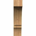 thumbnail image 6 of Ekena Millwork 6"W x 18"D x 26"H Balboa Rough Sawn Knee Brace, Western Red Cedar, 6 of 13