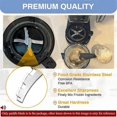 thumbnail image 3 of 2 Pack Replacement Paddle Blades for Ninja Creami NC300 Model, 3 of 5