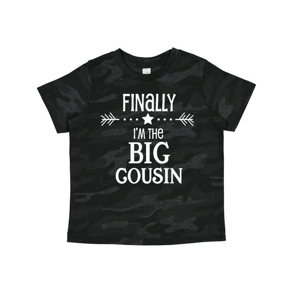 Inktastic Finally I'm the Big Cousin Boys or Girls Toddler T-Shirt