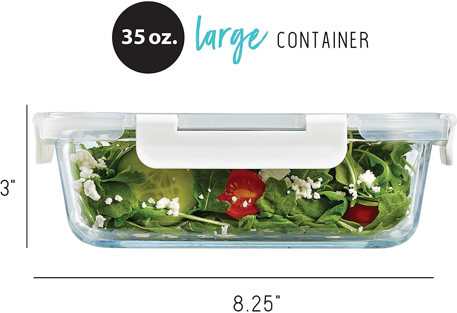Fit & Fresh Dishwasher Safe Food Storage Containers