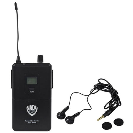 Nady PEM-1000R Portable Bodypack Receiver for PEM-1000 Wireless Monitor (Best Receiver Under 1000)