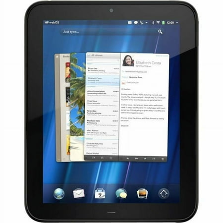 HP Tablet, 9.7" XGA, 1 GB RAM, 16 GB Storage, HP webOS 3.0, Gloss Black