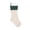White #7, variant on Xihbxyly Socks for Women Men Christmas Pinstripe Printed Stocking Wool Pendant Christmas Decorations Gift Bag 1PC