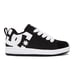 thumbnail image 2 of Zapatilla de Skate para Niño DC Shoes Court Graffik Negra y Blanca Talla 13.5 US, 2 of 2