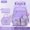Purple - Three-piece set, variant on 3-Piece Student Backpack Set, Stylish Simple Waterproof Large Capacity Rucksack, Multiple Colors Available for Primary & Middle School Students