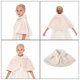 thumbnail image 2 of Thicken Plush Shawl Warm Short Jackets Winter Adjustable Fashion Girls Poncho for Bridal Event White L, 2 of 4