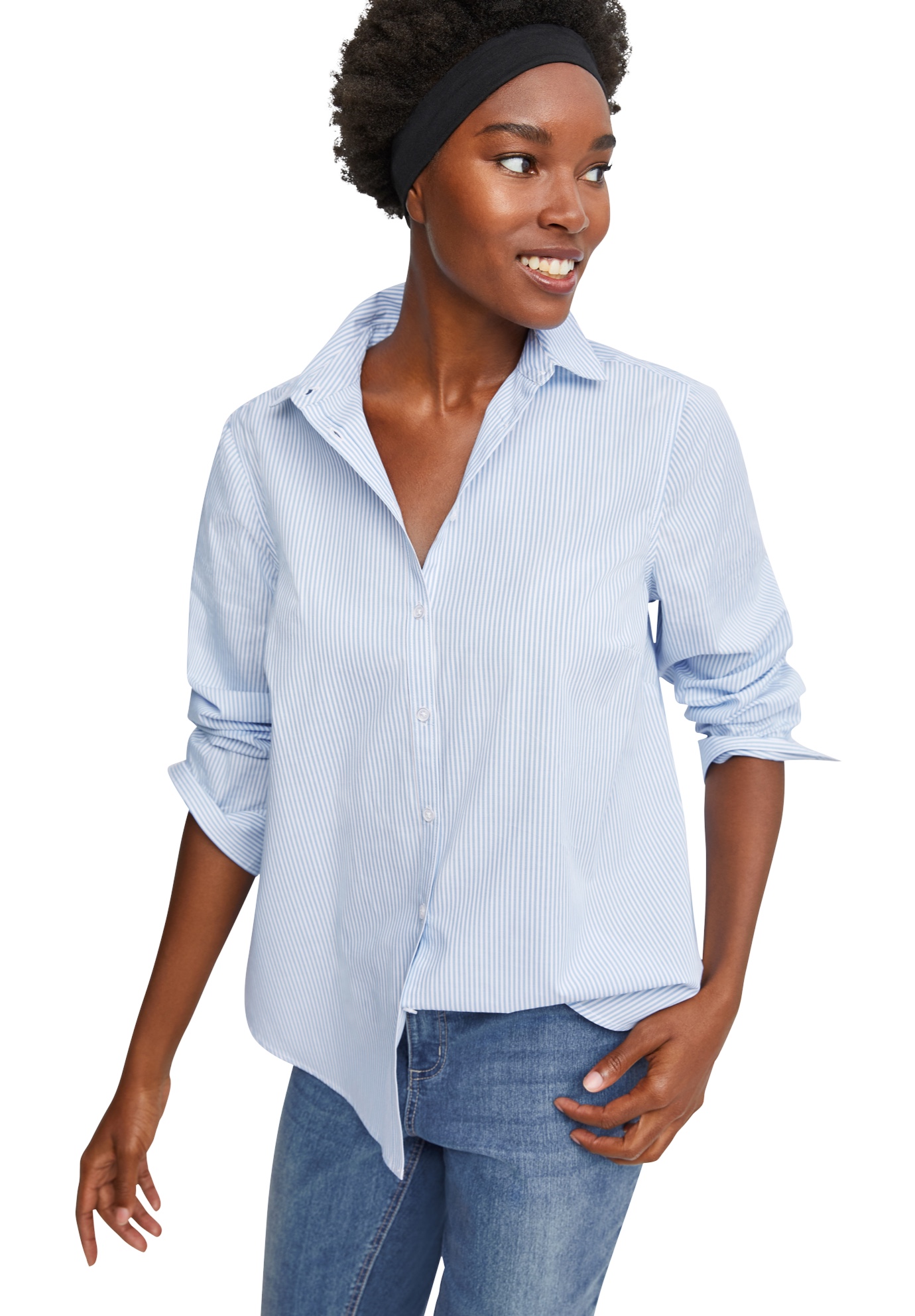 womens white button down shirt oversized