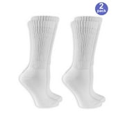 Women's Diabetic Crew Socks 2-Pack