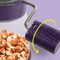 thumbnail image 6 of Khaby Lame Manual Nut Chopper Grinder, Easy to Use Crank, Dishwasher Safe, Includes Non-Skid Base, 6 of 16