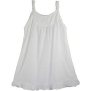 Handmade Swiss Dot Nightgown Womens Fine Cotton White Nightgown Nightwear Night Dress, XS-XL