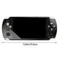thumbnail image 2 of BESTSKY 2026 New Handheld Game Machine with 4.3 Inch High Definition Screen Built in Over 10000 Games Black Handheld Solitaire Games for Seniors, 2 of 7