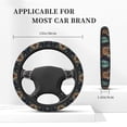 thumbnail image 3 of Balery Tree Meditating Golden Retriever Fundas elásticas antideslizantes para volante, funda protectora universal para hombre y mujer, 15 pulgadas, accesorios para coche., 3 of 6