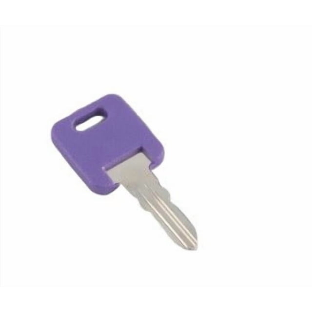 Clé 013-690372 Global; Clé de Remplacement pour Serrure de Porte Global Series; Code Clé 372