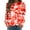 A Red, variant on Sweatshirt for Women Women's Valentine's Day Couples Matching Heart Print Crewneck Long Sleeve Fashion Casual Hoodless Pullover Hoodie Women Black L