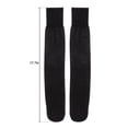 thumbnail image 3 of Deago 8 Pairs Women's Sheer Knee Highs Pantyhose with Reinforced Toe - 20D Nylon Stockings for Women (Black+Skin), 3 of 7