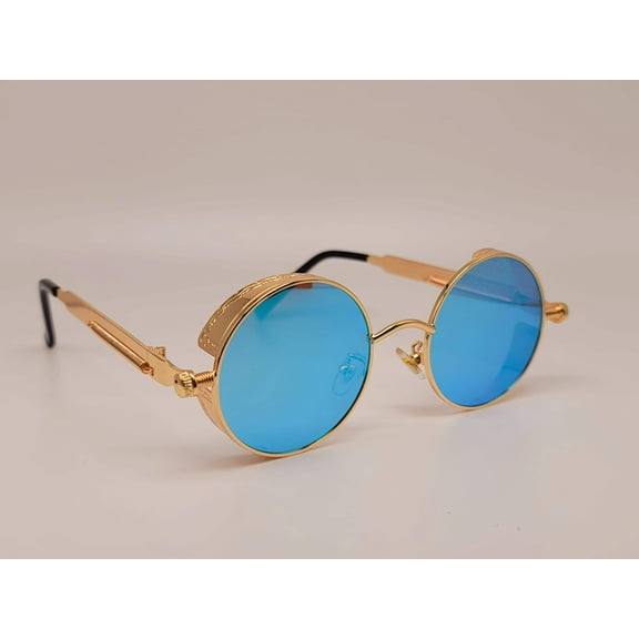 Steampunk Goggles Glasses Round Sunglasses Emo Retro Vintage