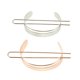 thumbnail image 1 of 2 horquillas en forma de U de aleación simple para el cabello, accesorios elegantes para el cabello femenino., 1 of 7