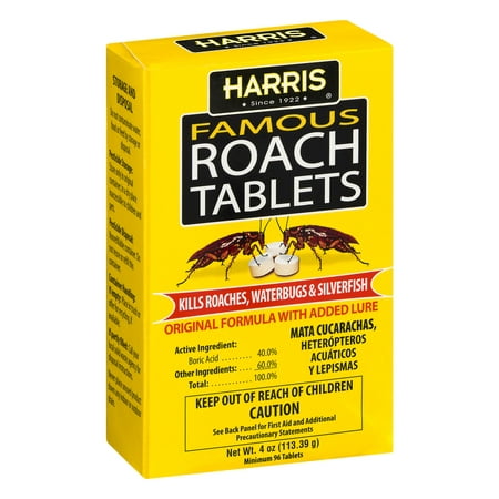 UPC 072725000023 product image for Harris Famous Roach Tablets, 4 oz | upcitemdb.com