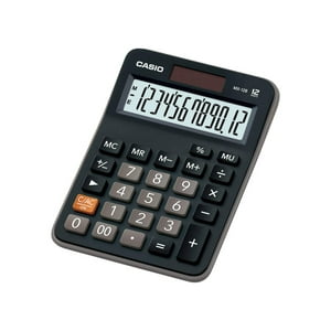 Calculadora De Escritorio 8 Digitos Negro Mx-8B Casio