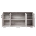 thumbnail image 3 of Prepac Armoire de rangement rustique Ridge lavé blanc à 4 portes, 3 of 9