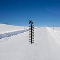 thumbnail image 3 of SDNall 24 Inch Snow Meter Hand Made Metal Outdoor Garden Snow Meter Garden Decoration, 3 of 9