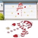thumbnail image 5 of Calcomanías Para Refrigerador, Calcomanía Para Refrigerador De Aplicación Amplia De PVC, Para Puerta Arqueada Calcomanías Para Refrigerador Puerta De Garaje Refrigerador ANGGREK Otros, 5 of 8