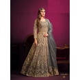thumbnail image 3 of Robe Longue Anarkali de Mariage Style Designer Indien sur Mesure Kurti Ensemble de Robe pour Femme, 3 of 5
