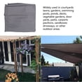 thumbnail image 3 of Sunshade Sail, Field Gray   Sunshade Sail Reinforced Corners  for Backyard, 3 of 8