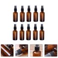 thumbnail image 2 of 8 botellas de vidrio vacías de 50 ml para aceites esenciales, pulverizadores líquidos, rellenables., 2 of 6