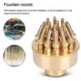 thumbnail image 4 of Water Fountain Nozzle, 3 Layers Fountain Nozzle  Brass Column Sprinkler Spray Head, Multi Direction Jet Pond Fountain Water Spray Sprinkler Head For Garden, Park, Pond, Pool,, 4 of 8
