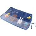 thumbnail image 3 of MAYUJIAA Rideau Pare-Soleil Multifonctionnel avec Sac en Filet, Ventouse, Bleu Saphir QM321-4095, 3 of 13