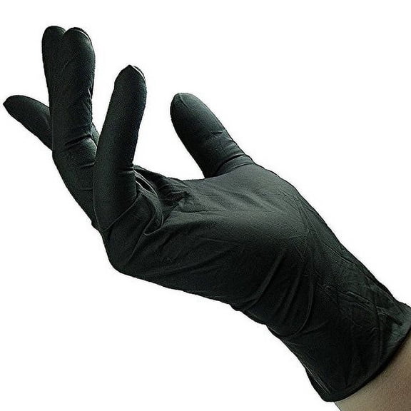 Shamrock 83014-XL-bx Work, Nitrile Rubber, Thin, Cheap X-Large, Black