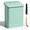 TiffanyBlue, variant on Wall Mounted Metal Lint Bin White Laundry Room Organization