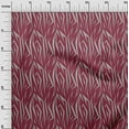 thumbnail image 2 of oneOone Cotton Poplin Burgundy Fabric Skins Animal Sewing Fabric By The Yard Printed Diy Clothing Sewing Supplies 42 Inch Wide, 2 of 4
