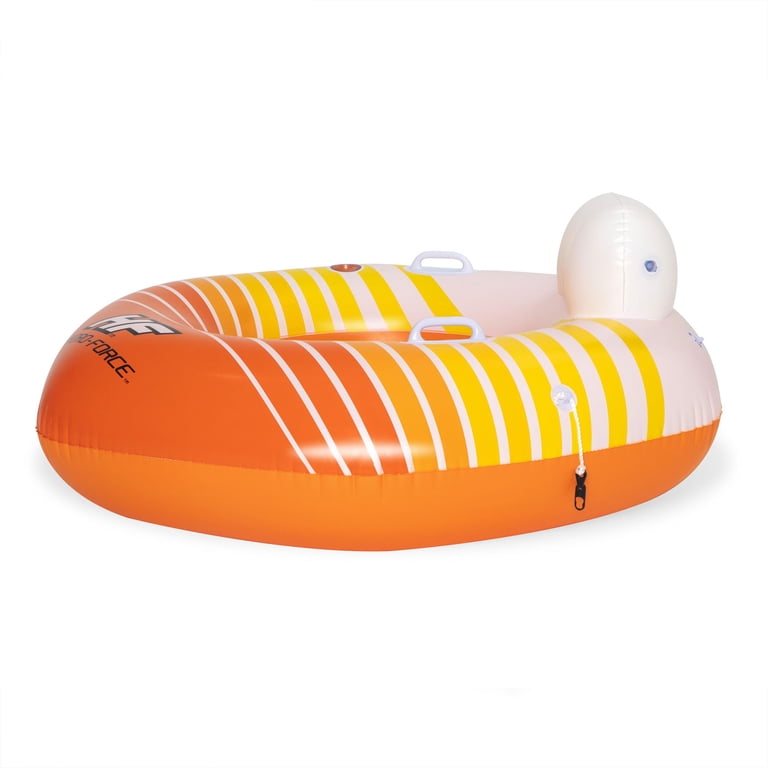 Bestway Hydro-Force Sunkissed Inflatable Tube, 4 Pack, Orange