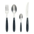 thumbnail image 1 of ARIMI Nilu Ensemble de Couverts en Acier Inoxydable Italien 24 Pcs - Service pour 6 - Poignée Grise, 1 of 4