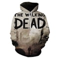 thumbnail image 3 of Sudadera con capucha de The Walking Dead con estampado 3D de drama televisivo de terror para hombres y mujeres, sudaderas con capucha de gran tamaño para Halloween, ropa de calle, 3 of 5