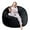 Black, variant on 3 Ft Large Bean Bag Chairs for Adults/Teens with Memory Foam Filling, Bean Bag Sofa with Filler Included, Soft Dutch Velvet Fabric Beanbags,3 Foot, Black