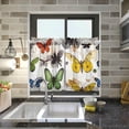 thumbnail image 6 of Wildlife Kitchen Curtains 24 Inch Length Blackout Thermal Insulating Tier Curtains with Rod Pockets Short Curtains Home for Living Room/Bedroom Home Decor, 6 of 7