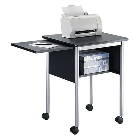 Slide Shelf Laminate - Safco Machine Stand with Slide-Away Shelf