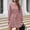 Pink, variant on EGNMCR Sweater Dress for Women Solid Color Knit Mini Dress Winter Loose Pullover Dresses with Belt