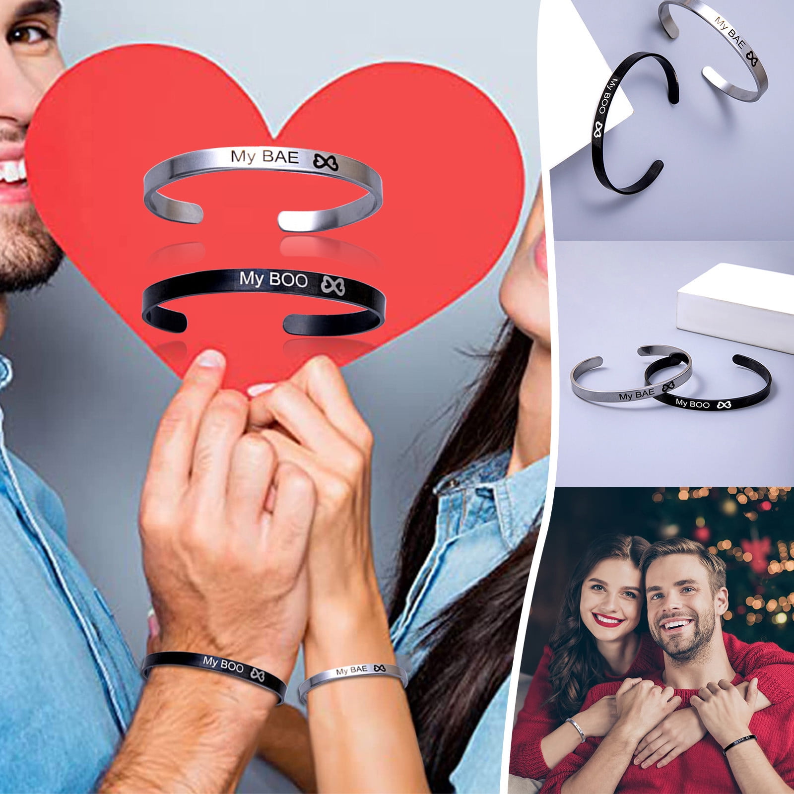 Sunhillsgrace Friendship Bracelet Couples Couple Bracelet Valentine